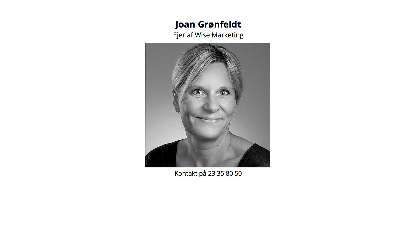 1 - Joan Grønfeldt kontakt